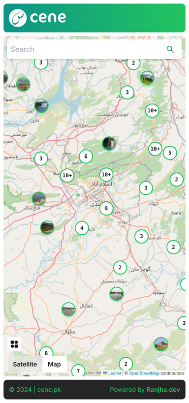 Tourism Map